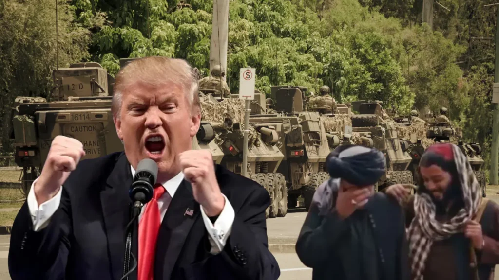 Trump Afghanistan weapons India