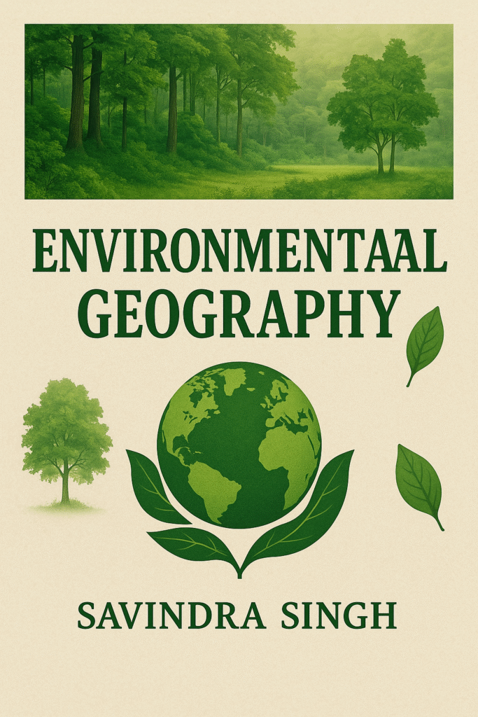 Environmental Geography by Savindra Singh book cover