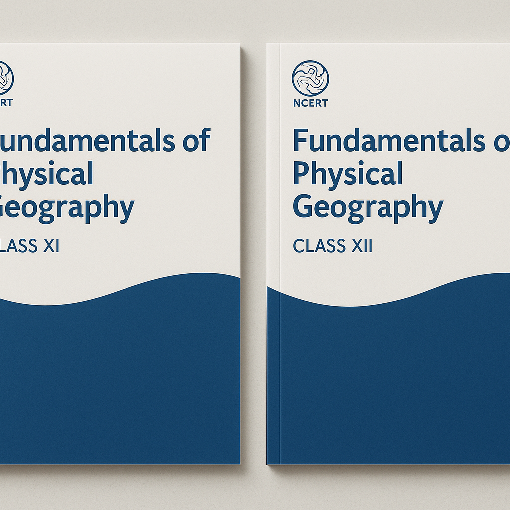 NCERT Class 11 & 12 Geography Textbooks set