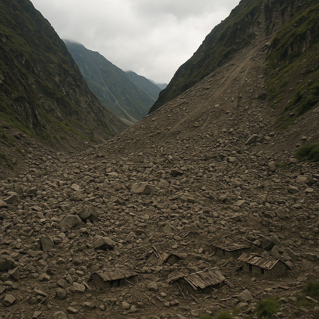 Malpa village completely obliterated by massive landslide in 1998