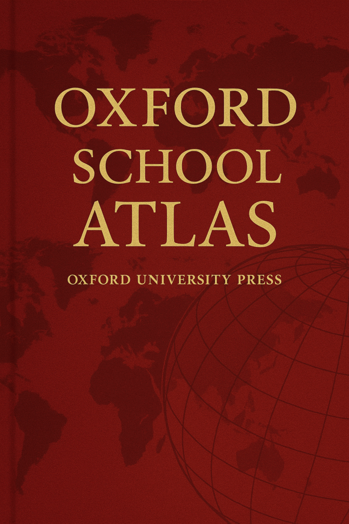 Oxford School Atlas by Oxford University Press book cover