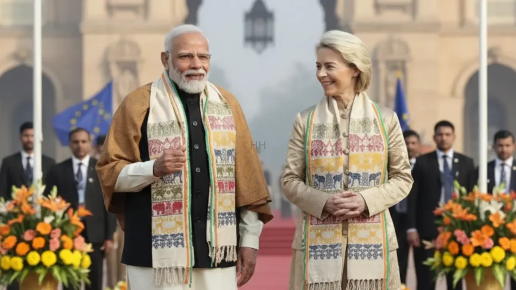 ursula von der leyen and narendra modi India-EU Free Trade Agreement 2026