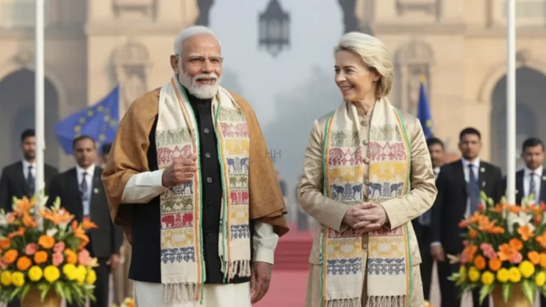 ursula von der leyen and narendra modi India-EU Free Trade Agreement 2026