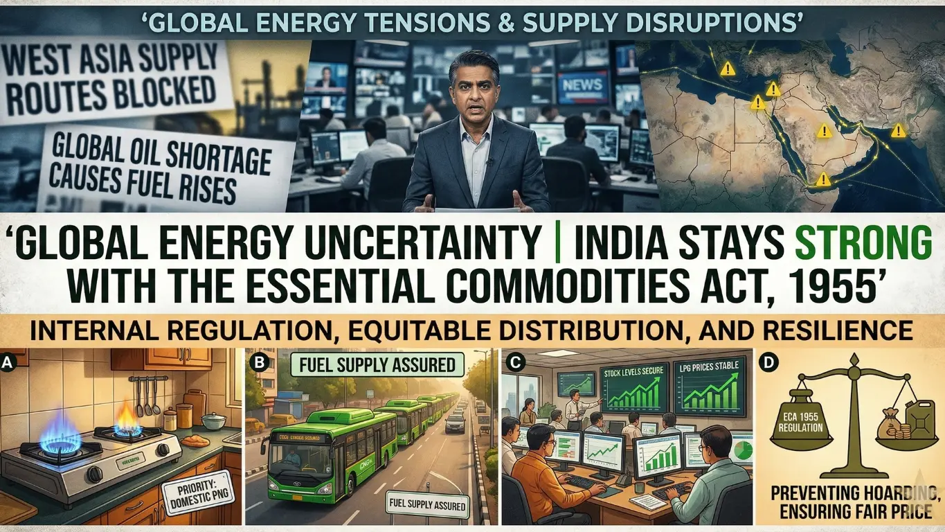 Essential Commodities Act, 1955, and India’s Energy Resilience.