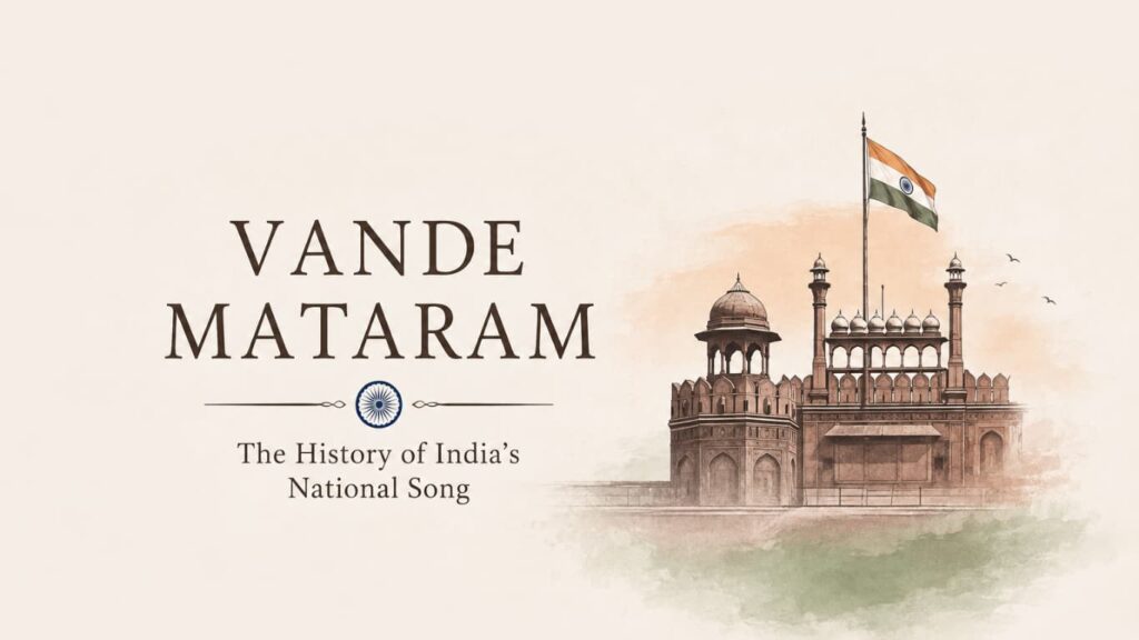 Vande Mataram history and India's National Song