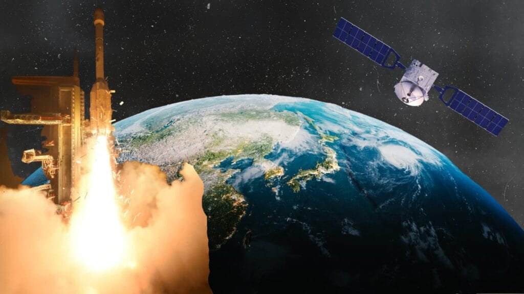 GSLV-F17 carrying EOS-05, India's first imaging satellite designed for geosynchronous orbit. ISRO History