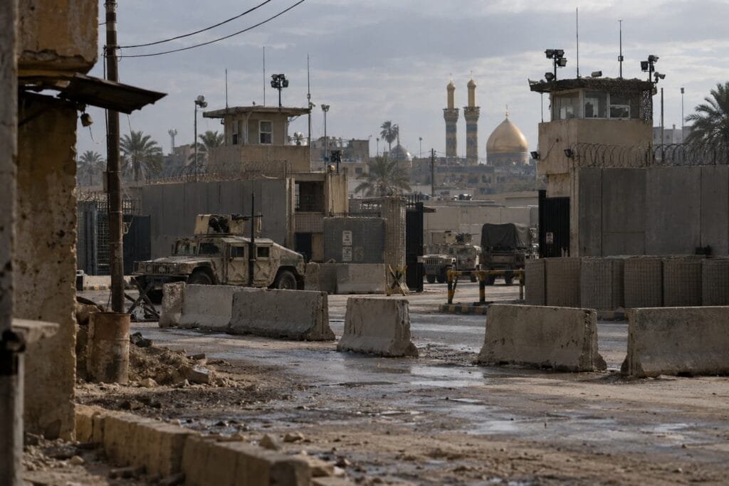 Karbala Iraq security compound representing the January 2007 attack