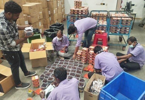 Packaged food labels inspected during India's food safety crackdown