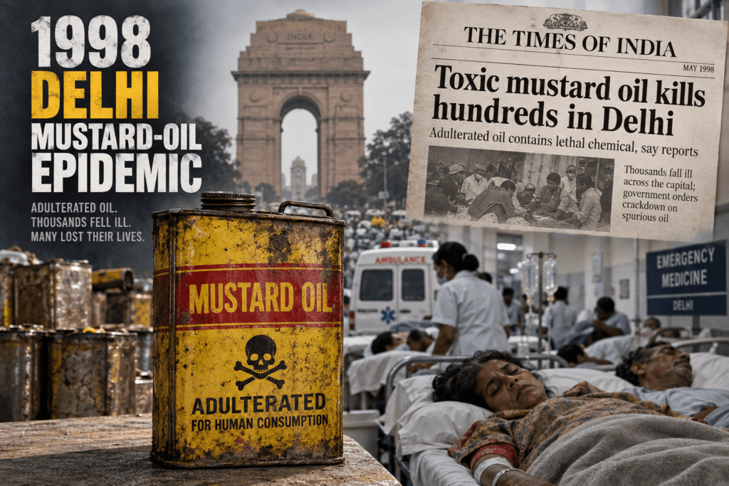 1998 Delhi mustard oil epidemi