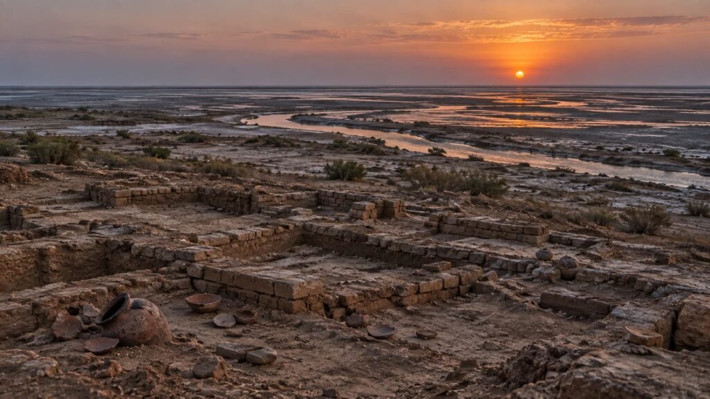Unexcavated archaeological remains at the mysterious Barbadgaon site in Kutch