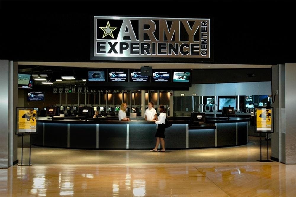 Army Experience Center Philadelphia gaming recruitment facility