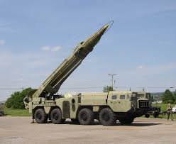 Soviet scud missile launcher